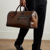 Jour Off Scritto Venezia Leather Weekend Bag - OU Jour Off Scritto Venezia Leather Weekend Bag - OU