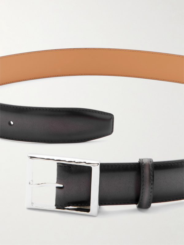 3.5cm Venezia Leather Belt - E1 3.5cm Venezia Leather Belt - E1