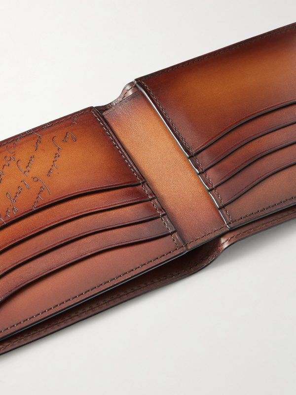 Makore Leather Billfold Wallet - E1 Makore Leather Billfold Wallet - E1