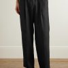 Kay 1454 Straight-Leg Pleated Linen Trousers - FR Kay 1454 Straight-Leg Pleated Linen Trousers - FR