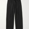 Kay 1454 Straight-Leg Pleated Linen Trousers Kay 1454 Straight-Leg Pleated Linen Trousers