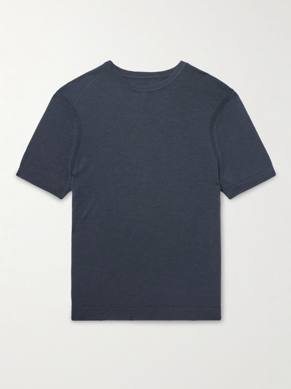 Aulton Wool and Lyocell-Blend T-Shirt Aulton Wool and Lyocell-Blend T-Shirt