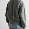 Leo Linen Bomber Jacket - BK Leo Linen Bomber Jacket - BK