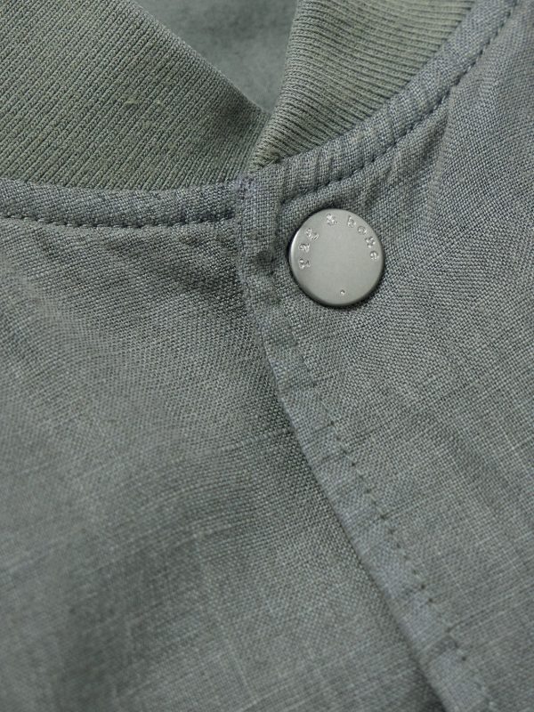 Leo Linen Bomber Jacket - CU Leo Linen Bomber Jacket - CU