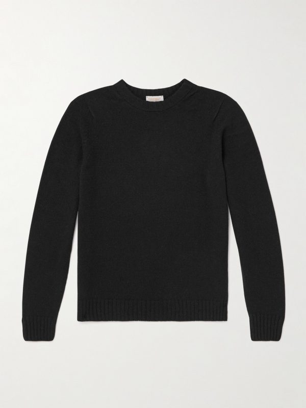 Norfolk Recycled-Cashmere and Merino Wool-Blend Sweater Norfolk Recycled-Cashmere and Merino Wool-Blend Sweater