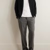Mallam Ribbed Recycled-Cashmere and Merino Wool-Blend Zip-Up Cardigan - OU