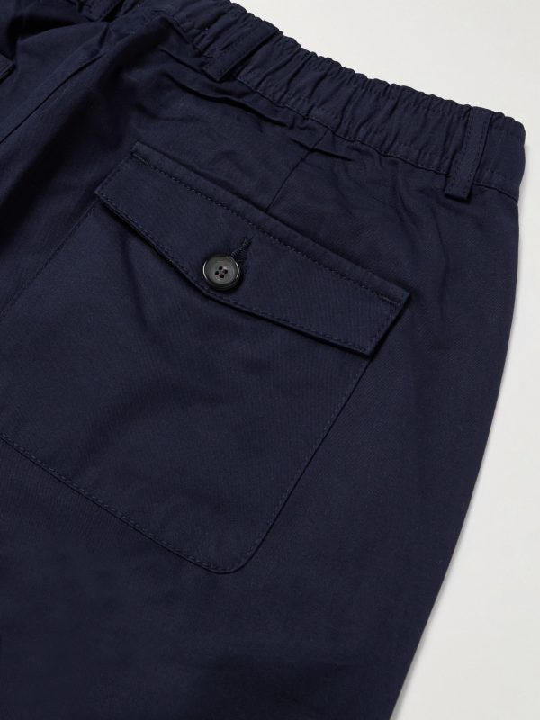 Ashdown Straight-Leg Cotton-Twill Trousers - CU