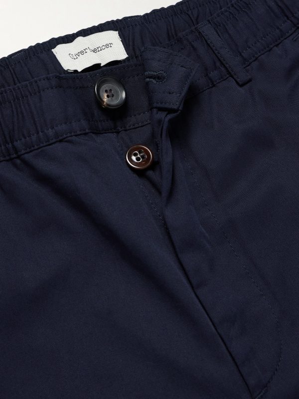Ashdown Straight-Leg Cotton-Twill Trousers - E1