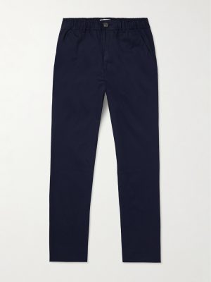 Ashdown Straight-Leg Cotton-Twill Trousers Ashdown Straight-Leg Cotton-Twill Trousers