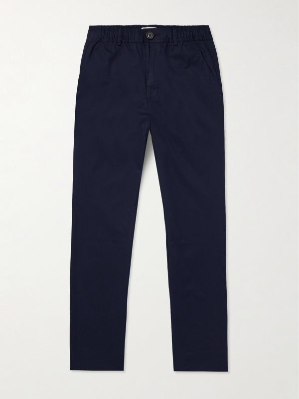 Ashdown Straight-Leg Cotton-Twill Trousers