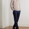 Ashdown Straight-Leg Cotton-Twill Trousers - OU