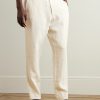 Billie 1454 Tapered Linen Trousers - FR