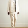 Billie 1454 Tapered Linen Trousers - OU