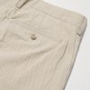 Bill 5721 Straight-Leg Organic Cotton-Blend Seersucker Trousers - CU