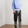Straight-Leg Double-Knee Cotton-Canvas Trousers - OU