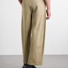Sorte Wide-Leg Pleated Cotton-Twill Trousers - BK Sorte Wide-Leg Pleated Cotton-Twill Trousers - BK