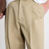 Sorte Wide-Leg Pleated Cotton-Twill Trousers - CU Sorte Wide-Leg Pleated Cotton-Twill Trousers - CU