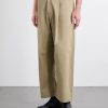 Sorte Wide-Leg Pleated Cotton-Twill Trousers - FR Sorte Wide-Leg Pleated Cotton-Twill Trousers - FR