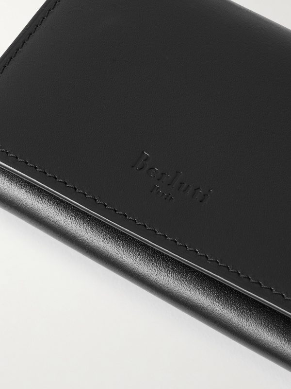 Imbuia Neo Scritto Leather Bifold Cardholder - CU