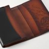 Imbuia Neo Scritto Leather Bifold Cardholder - E1