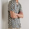 Geo Camp-Collar Printed ECOVERO™-Twill Shirt - FR Geo Camp-Collar Printed ECOVERO™-Twill Shirt - FR