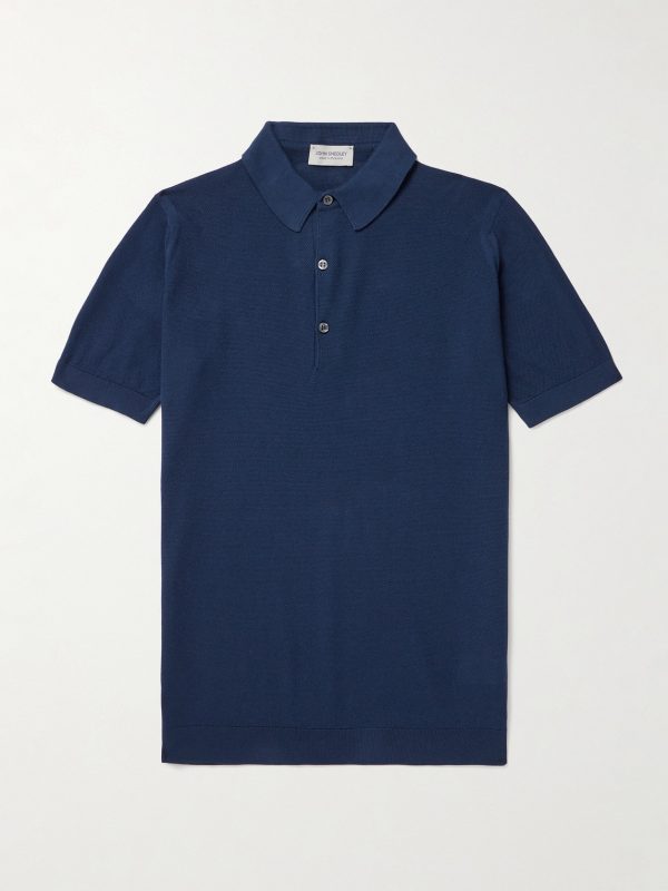 Roth Slim-Fit Sea Island Cotton-Piqué Polo Shirt Roth Slim-Fit Sea Island Cotton-Piqué Polo Shirt