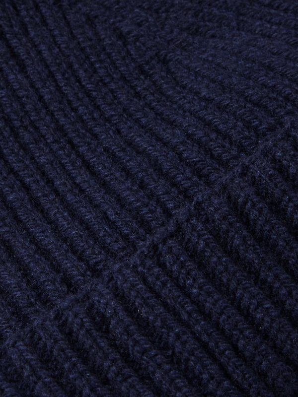 Oram Ribbed Recycled-Cashmere and Merino Wool-Blend Beanie - CU Oram Ribbed Recycled-Cashmere and Merino Wool-Blend Beanie - CU