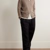 Mallam Ribbed Recycled-Cashmere and Merino Wool-Blend Zip-Up Cardigan - OU Mallam Ribbed Recycled-Cashmere and Merino Wool-Blend Zip-Up Cardigan - OU