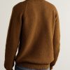 Textured-Knit Wool Sweater - BK