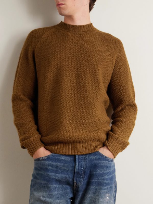 Textured-Knit Wool Sweater - FR