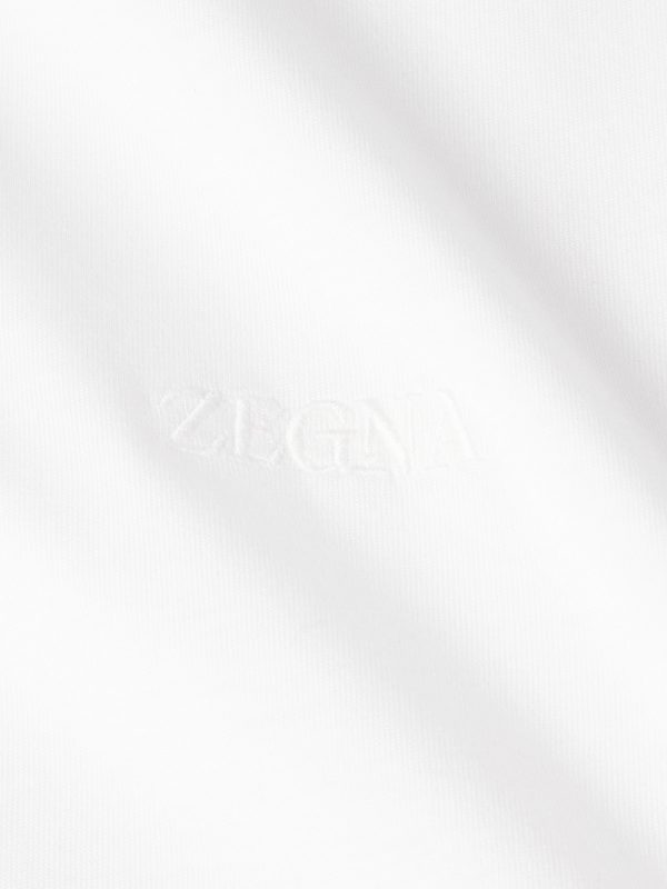 Slim-Fit Logo-Embroidered Cotton-Jersey T-Shirt - CU