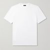 Slim-Fit Logo-Embroidered Cotton-Jersey T-Shirt