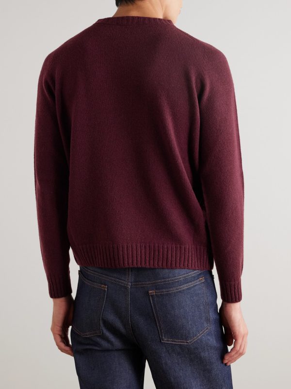 Norfolk Recycled-Cashmere and Merino Wool-Blend Sweater - BK Norfolk Recycled-Cashmere and Merino Wool-Blend Sweater - BK