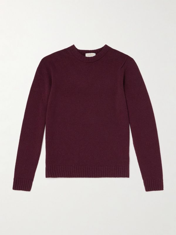 Norfolk Recycled-Cashmere and Merino Wool-Blend Sweater Norfolk Recycled-Cashmere and Merino Wool-Blend Sweater