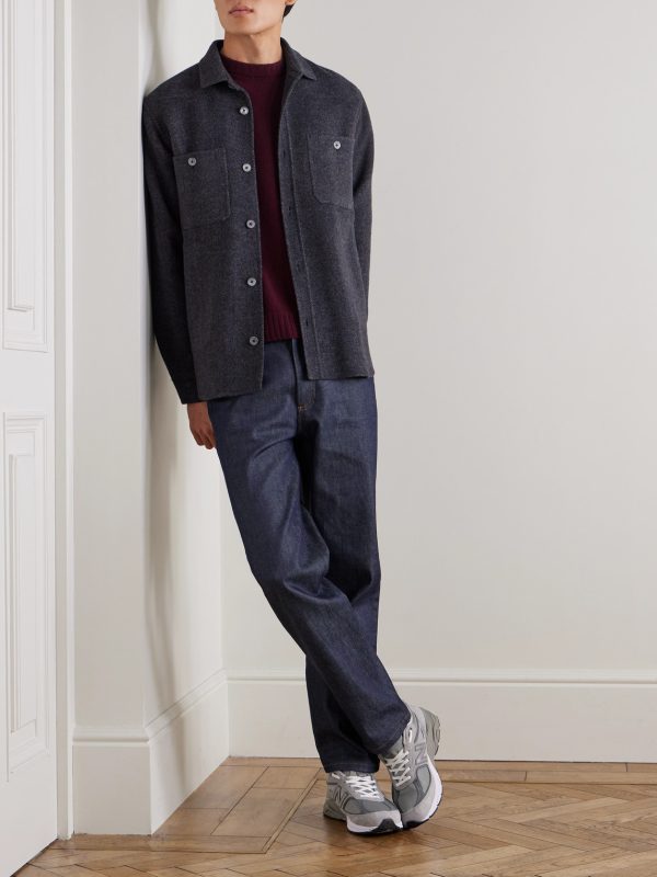 Norfolk Recycled-Cashmere and Merino Wool-Blend Sweater - OU Norfolk Recycled-Cashmere and Merino Wool-Blend Sweater - OU