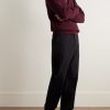Ryker Ribbed Recycled-Cashmere and Wool-Blend Half-Zip Sweater - OU