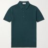 Roth Slim-Fit Sea Island Cotton-Piqué Polo Shirt Roth Slim-Fit Sea Island Cotton-Piqué Polo Shirt