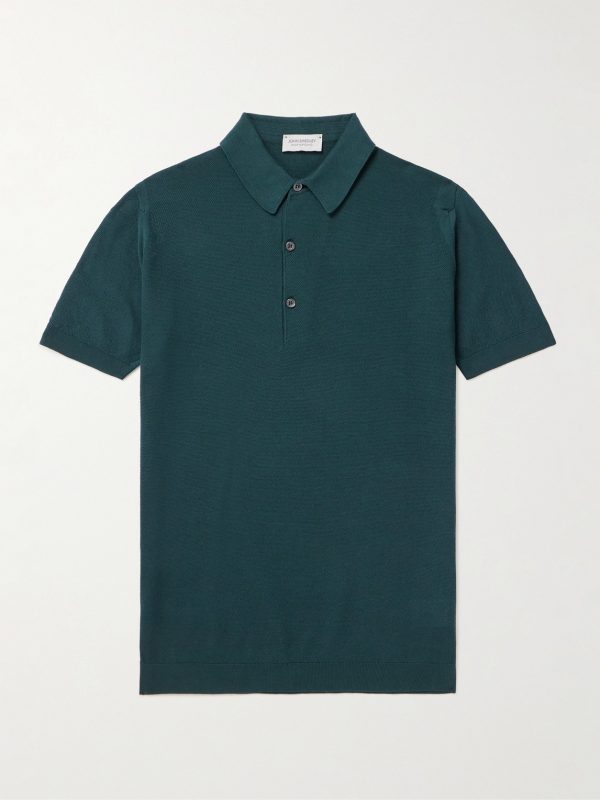 Roth Slim-Fit Sea Island Cotton-Piqué Polo Shirt Roth Slim-Fit Sea Island Cotton-Piqué Polo Shirt