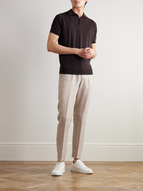 Payton Slim-Fit Merino Wool Polo Shirt - OU Payton Slim-Fit Merino Wool Polo Shirt - OU