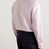 Cutaway-Collar Cotton-Piqué Shirt - BK Cutaway-Collar Cotton-Piqué Shirt - BK