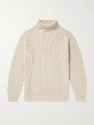 Auckland Recycled-Cashmere and Wool-Blend Rollneck Sweater