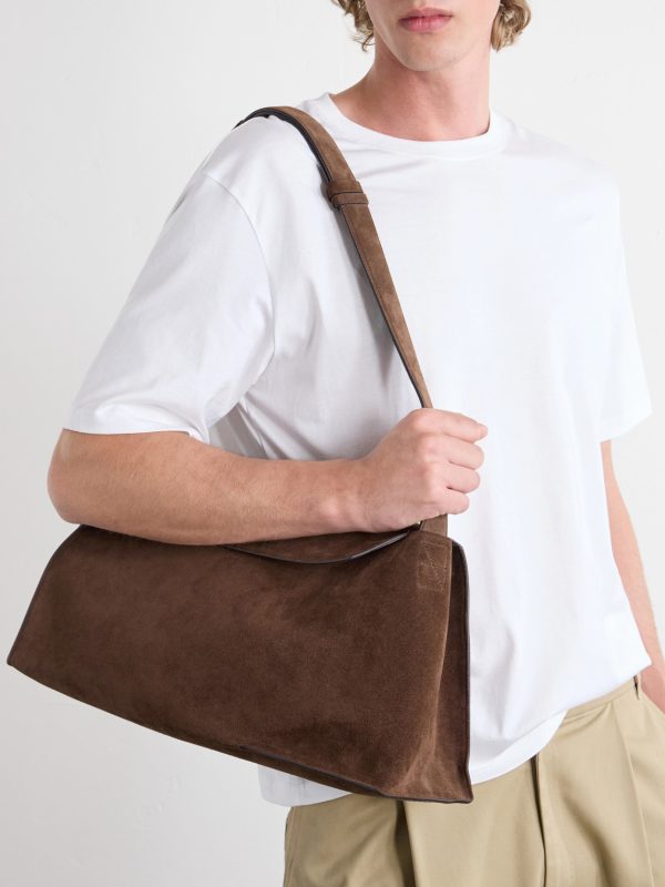 Shiboru Suede Messenger Bag - FR Shiboru Suede Messenger Bag - FR