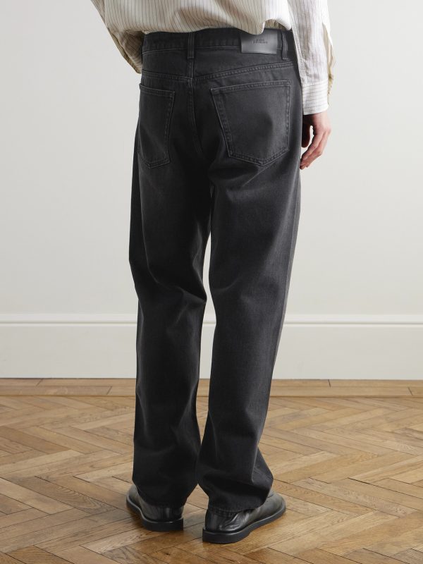 Riso Straight-Leg Jeans - BK Riso Straight-Leg Jeans - BK