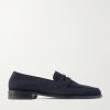 Perry Suede Penny Loafers