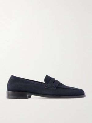Perry Suede Penny Loafers