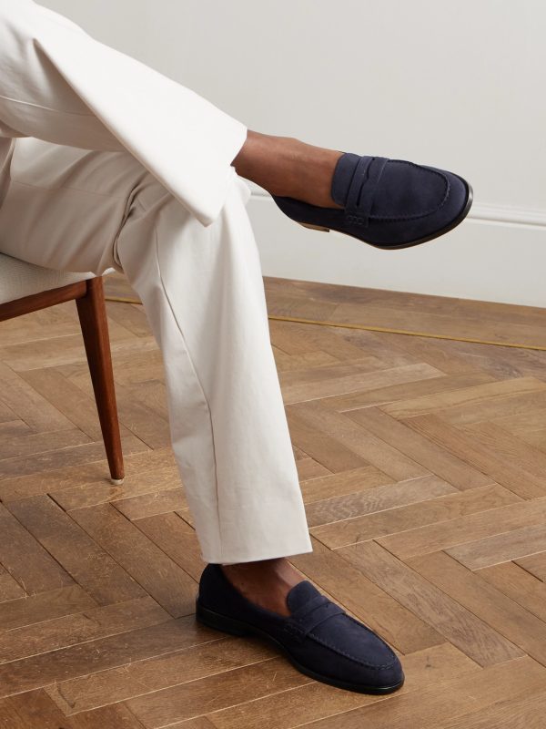 Perry Suede Penny Loafers - OU