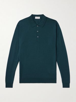 Belper Slim-Fit Merino Wool Polo Shirt Belper Slim-Fit Merino Wool Polo Shirt
