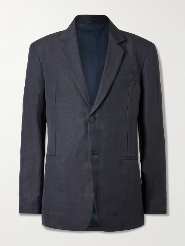 Roversi Oversized Linen-Blend Suit Jacket Roversi Oversized Linen-Blend Suit Jacket