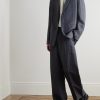 Roversi Oversized Linen-Blend Suit Jacket - OU Roversi Oversized Linen-Blend Suit Jacket - OU