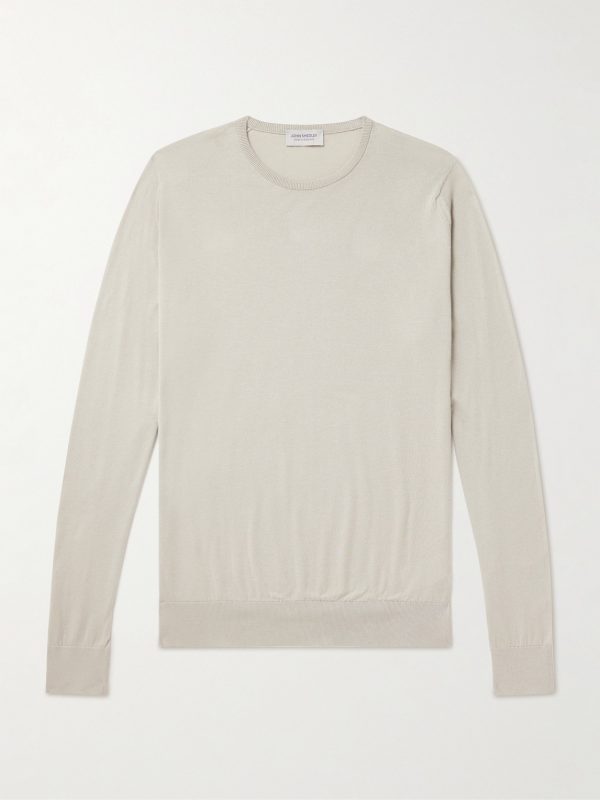 Hatfield Slim-Fit Sea Island Cotton Sweater Hatfield Slim-Fit Sea Island Cotton Sweater
